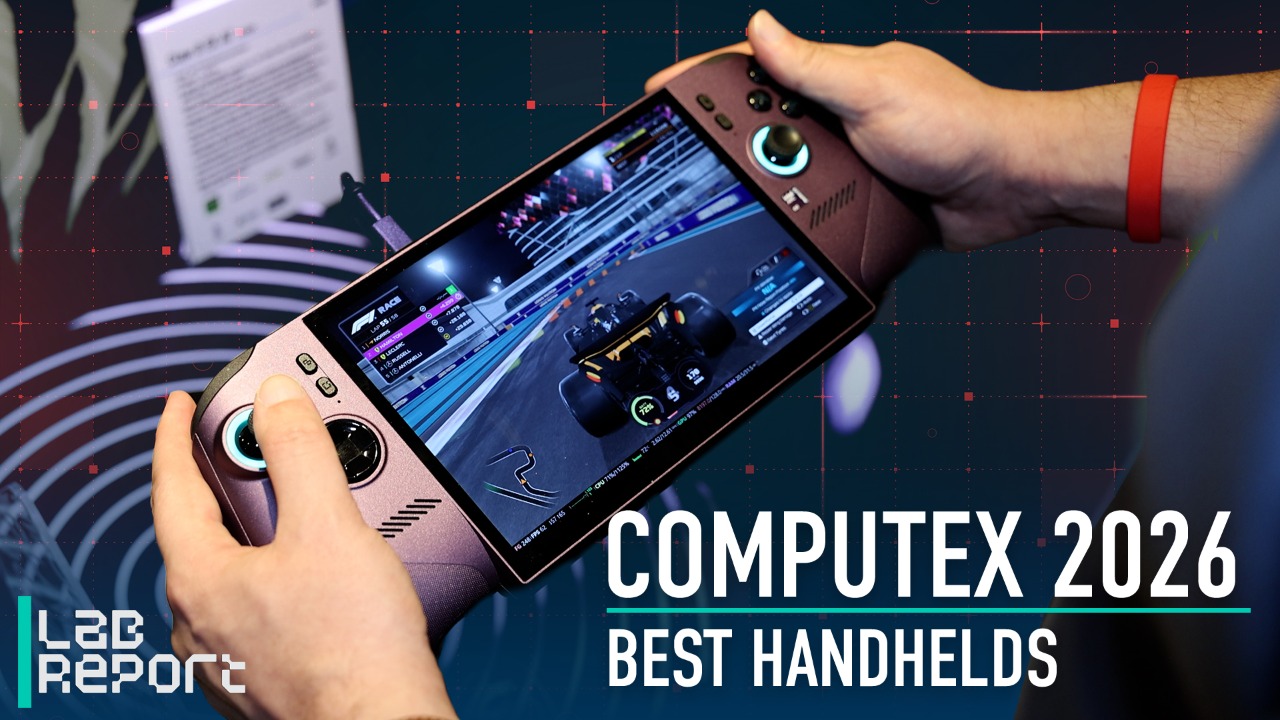 우리는 Computex 2026에서 가장 큰 게이밍 핸드헬드 기기들을 플레이했습니다.