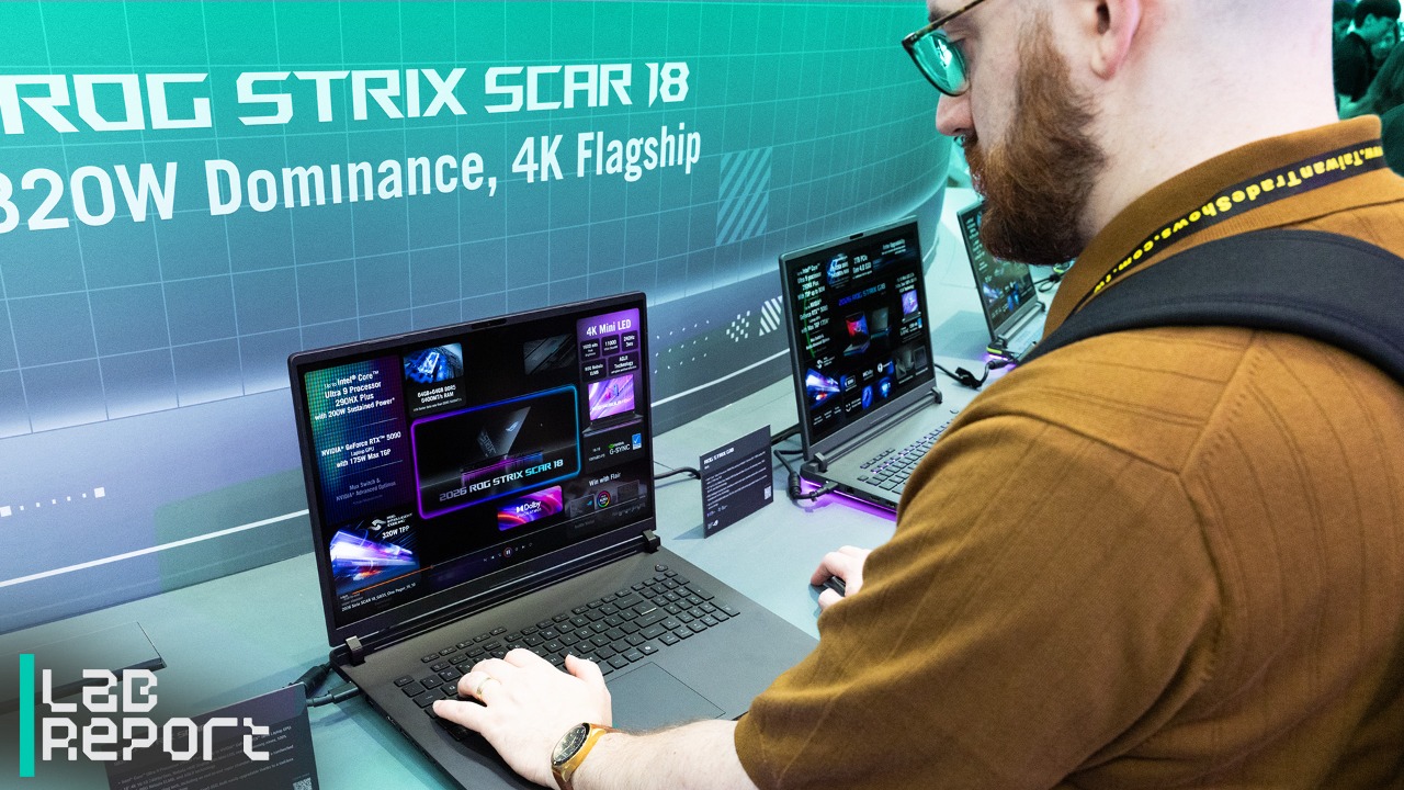Computex 2026에서 우리가 본 가장 멋진 노트북 10선