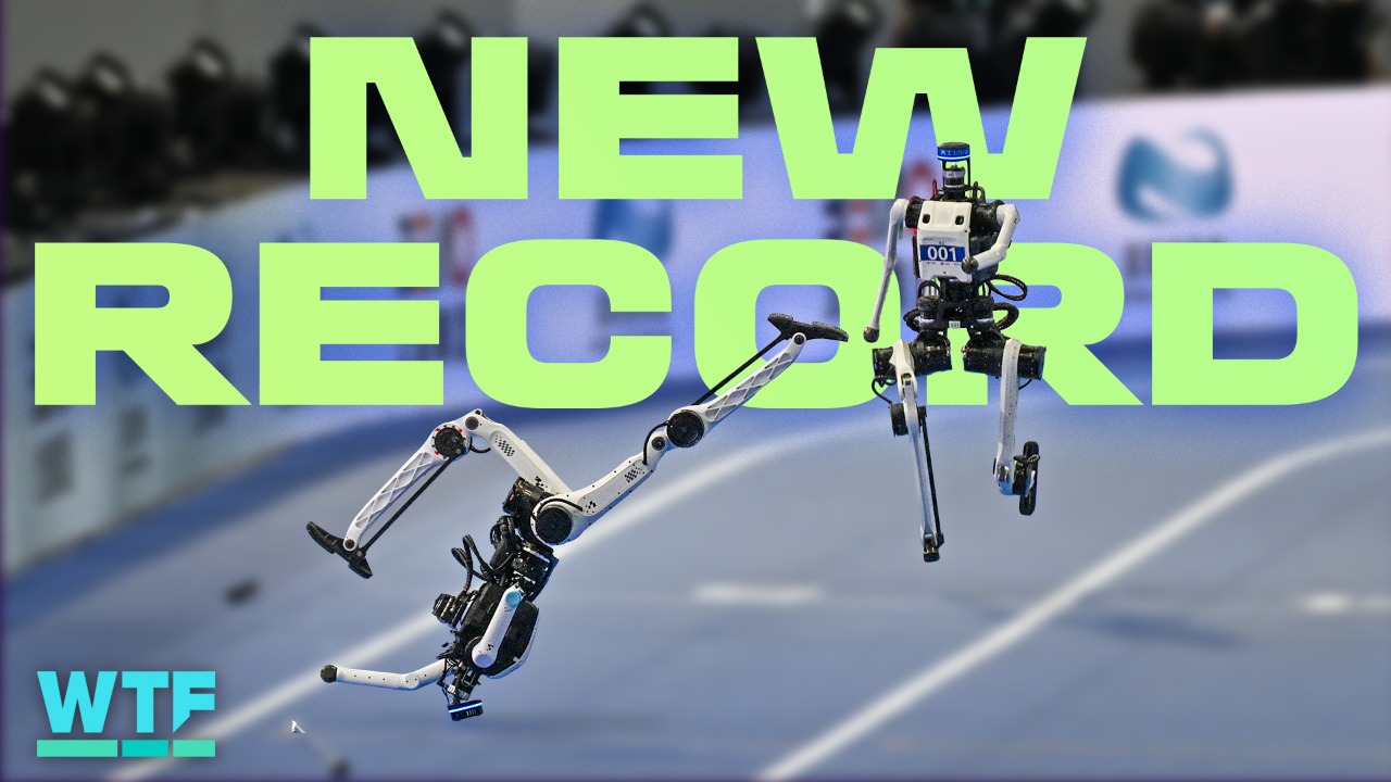 WILDEST Highlights From China's Humanoid Robot Olympics