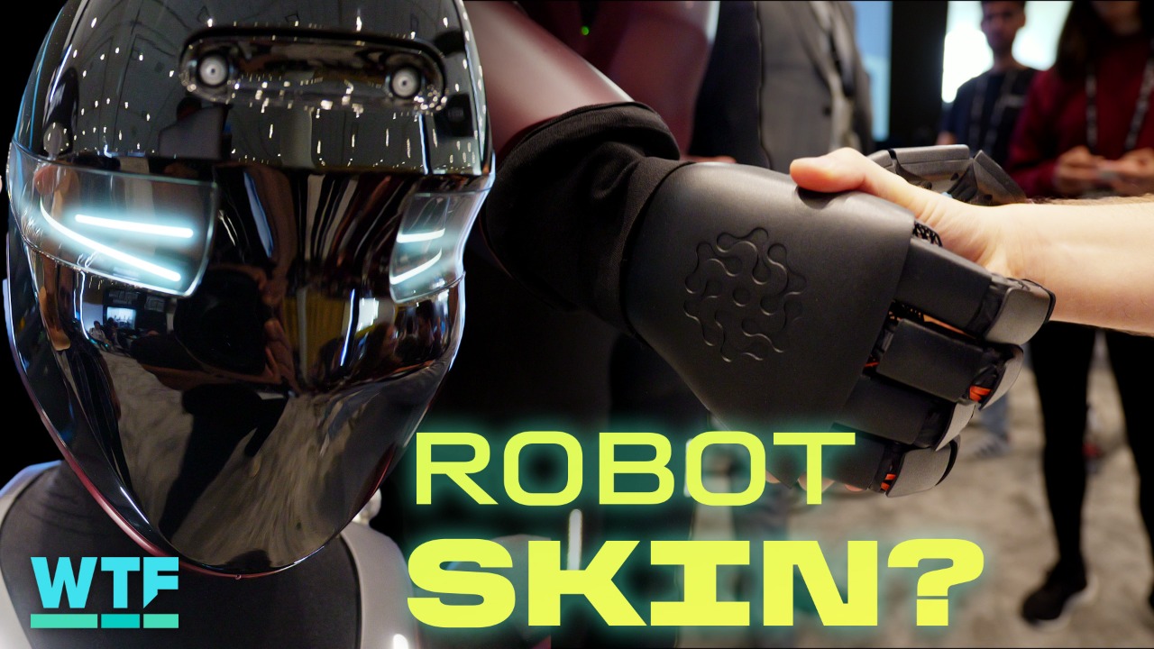 Meet the new humanoid with smart skin (I touched it)