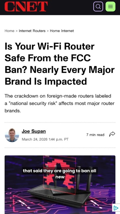 Facing Router Ban, TP-Link Tells FCC It's Investing Hundreds of ...