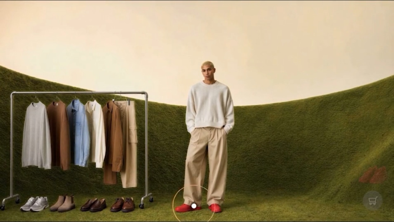 Try on clothing with Solaris