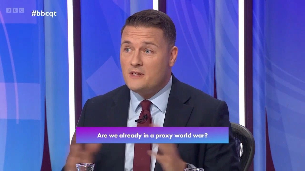 Wes Streeting tackled over government’s ‘be-ready’ stockpile list