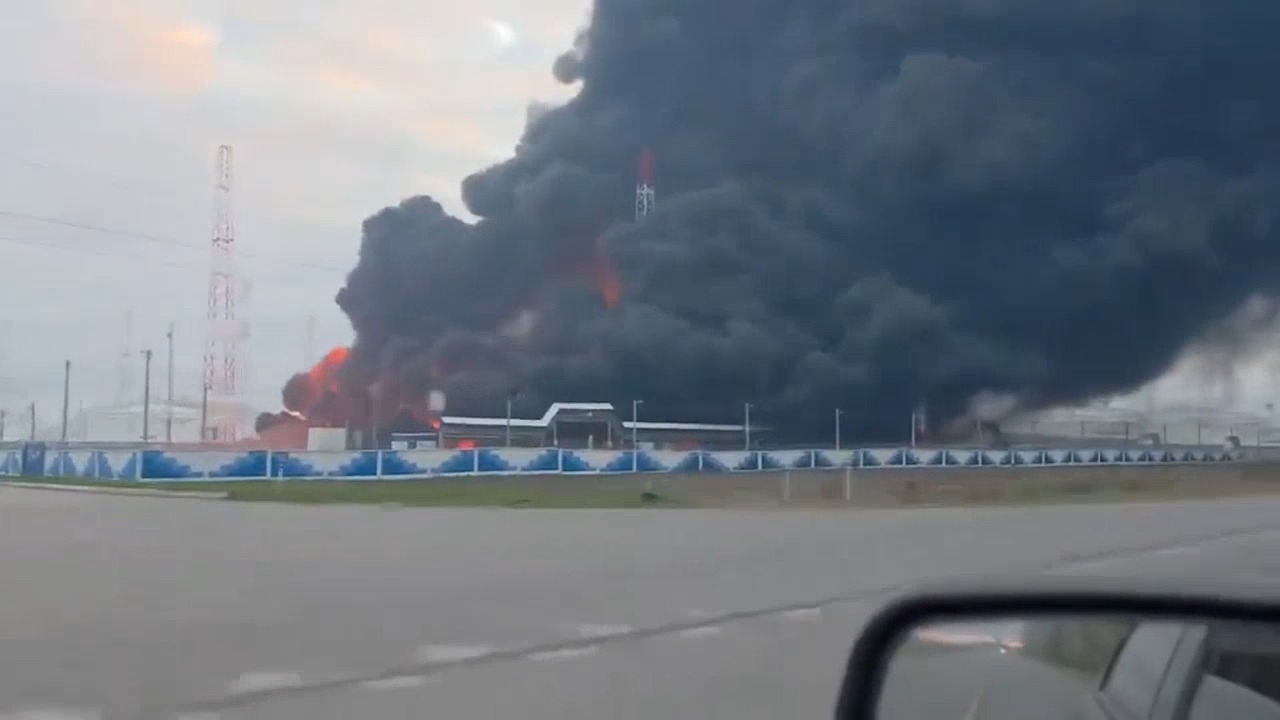Shahed drone strikes Kyiv's Pivnichnyi Bridge as Russia targets civilian infrastructure, says Zelensky