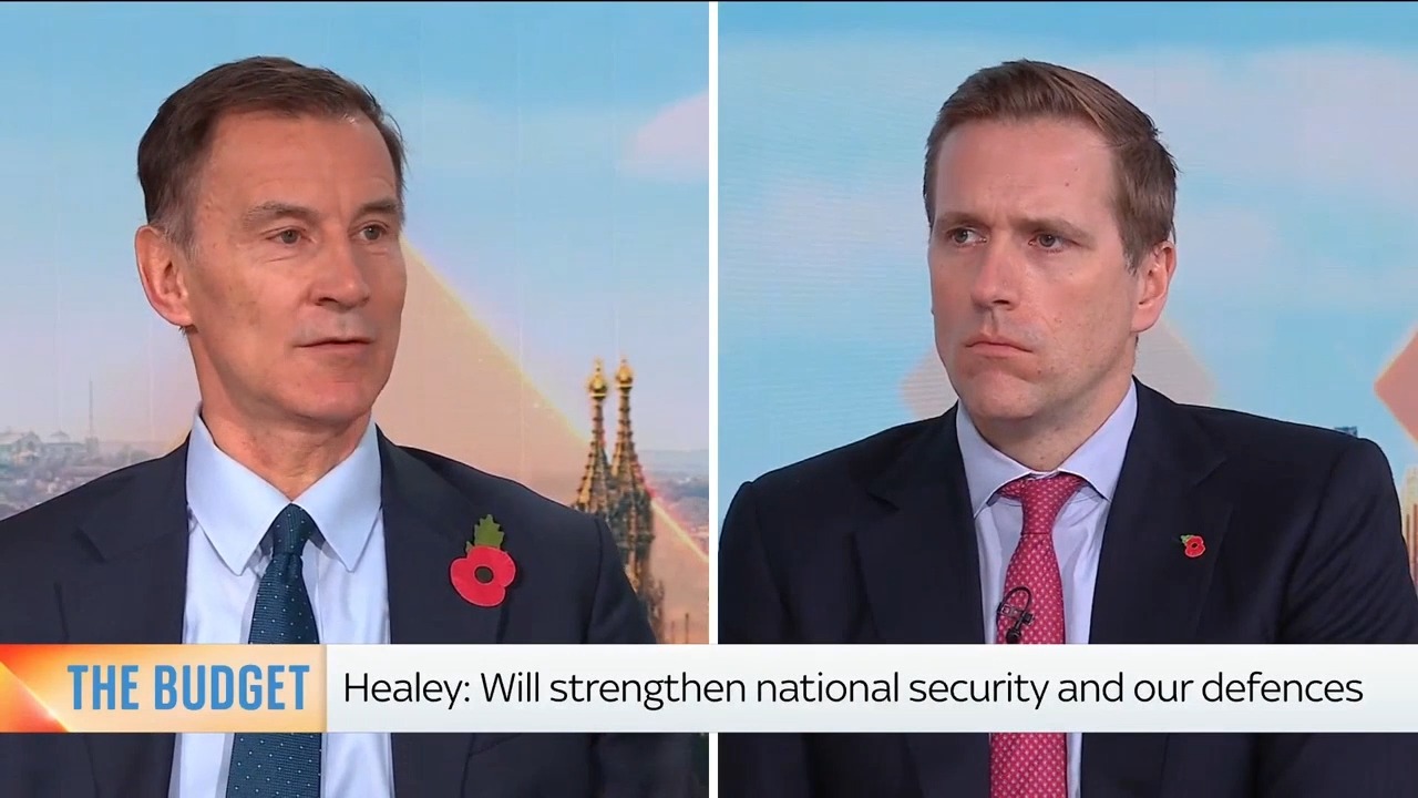 Raising taxes is a dangerous way to fund defence, says former chancellor Jeremy Hunt