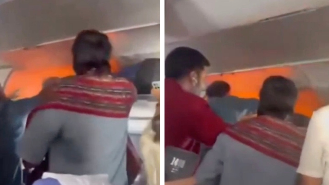 Passengers panic in mid-air as power bank catches fire during IndiGo ...