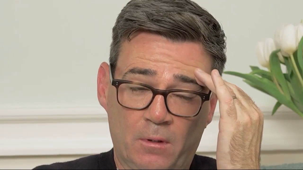 Andy Burnham fights back tears as young father dies week after cancer diagnosis