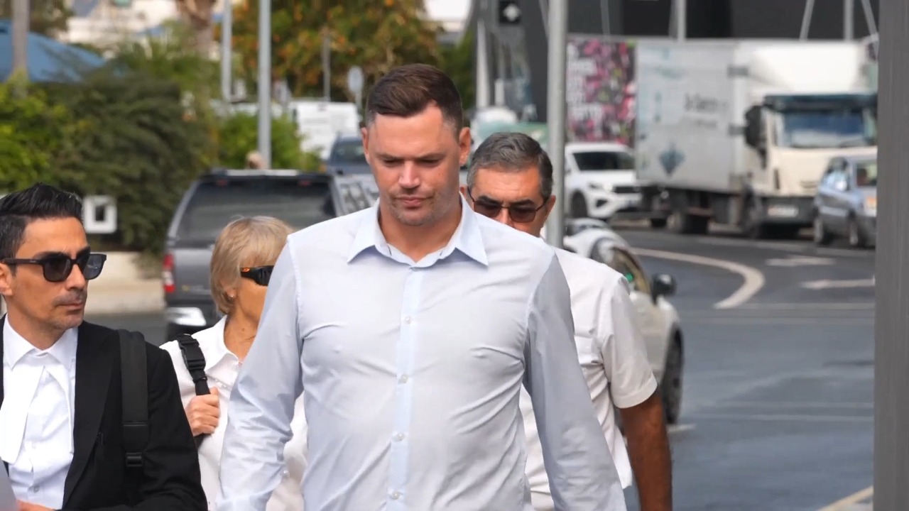 British man arrives to be sentenced for causing death of son in Cyprus