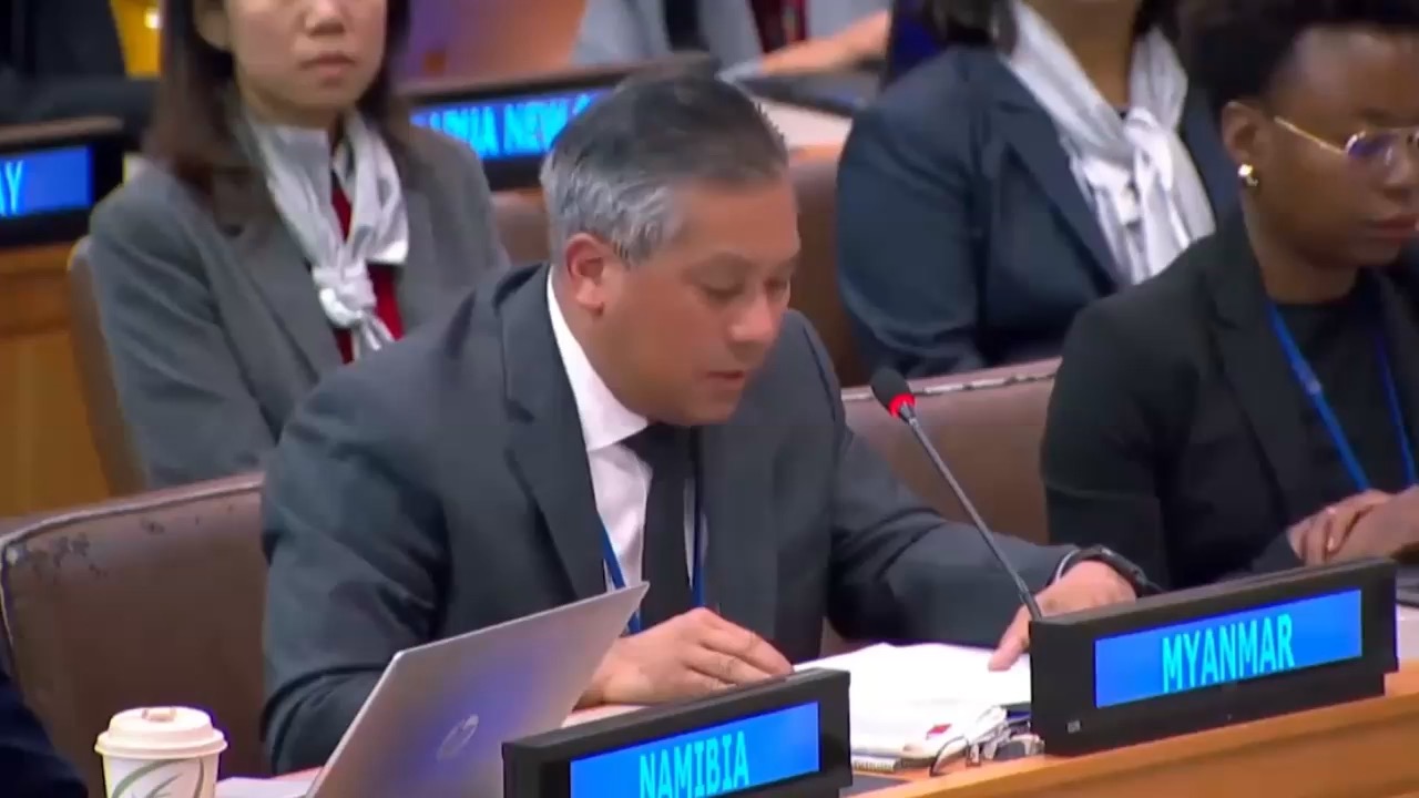 Myanmar official breaks down at UN as he urges world to ‘end suffering’ under junta
