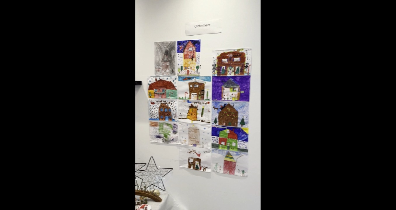 Watch: Larne schoolchildren get creative for Christmas-themed art contest at Best Lets & Sales